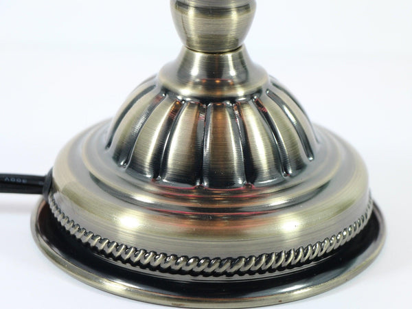 Turkish Mosaic Table Lamp with Bronze Finish - ACL3