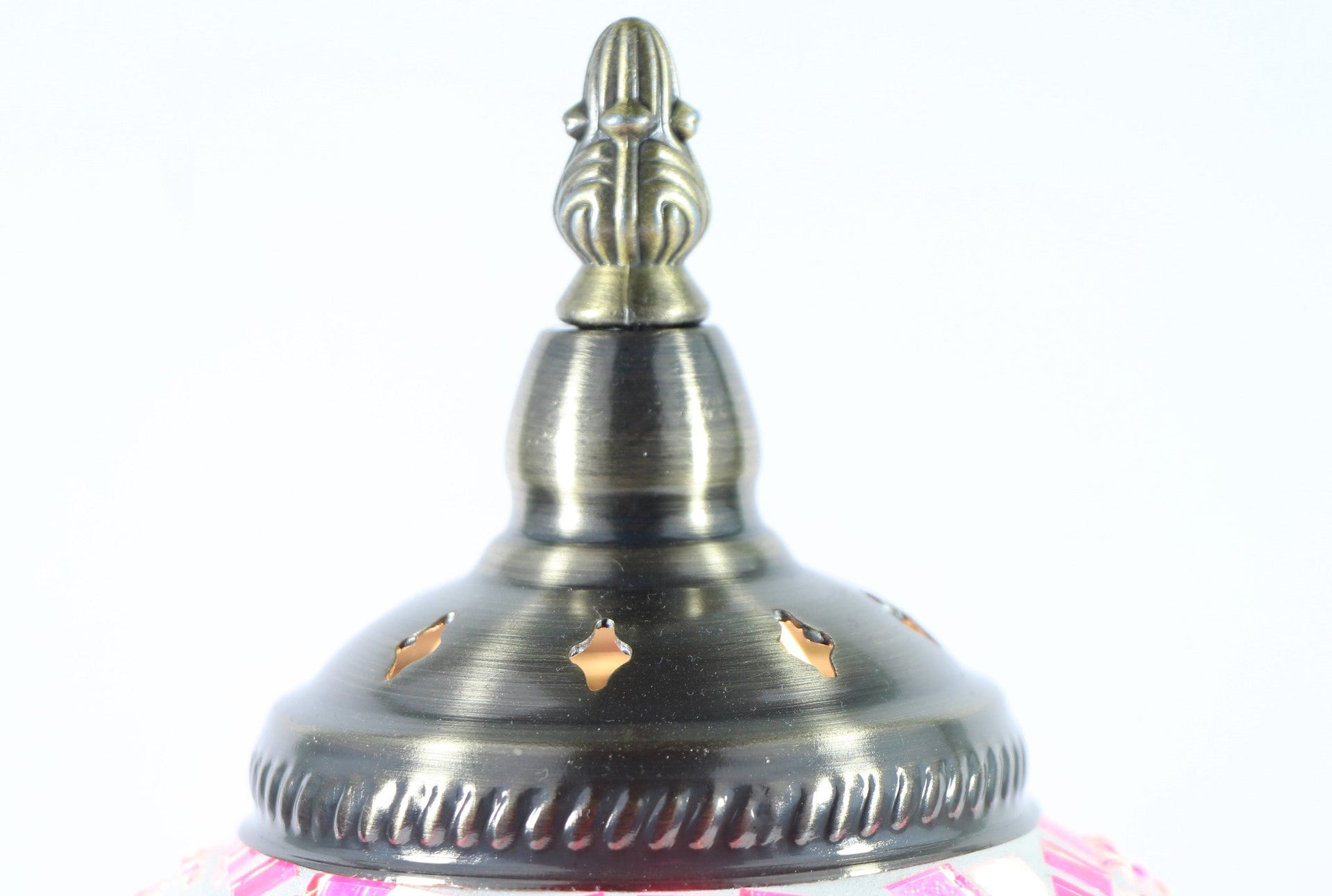 Turkish Mosaic Table Lamp with Bronze Finish - ACL3