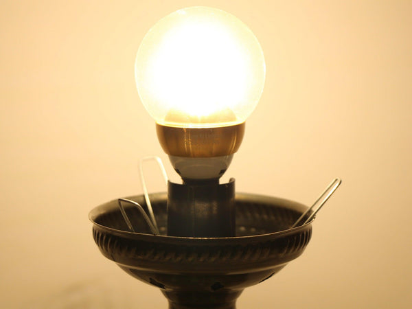 Turkish Mosaic Table Lamp with Bronze Finish - ACL2