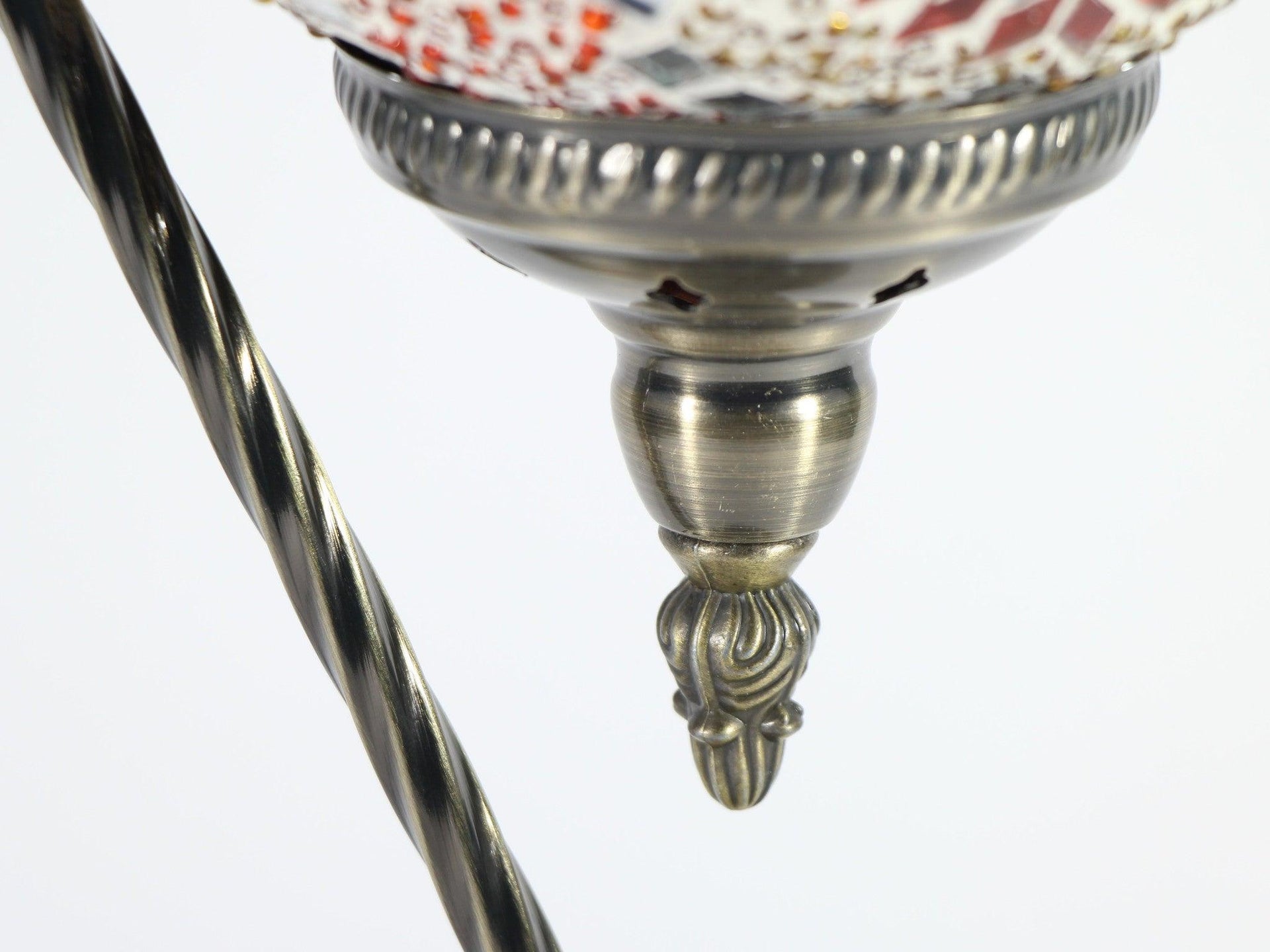 Hanging Swan Turkish Mosaic Table Lamp - ASL6
