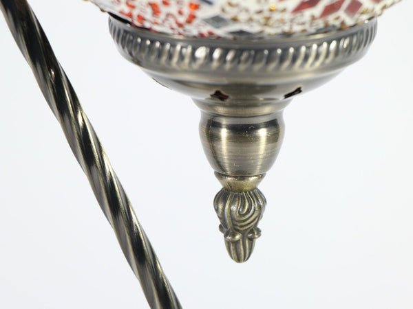 Hanging Swan Turkish Mosaic Table Lamp - ASL6