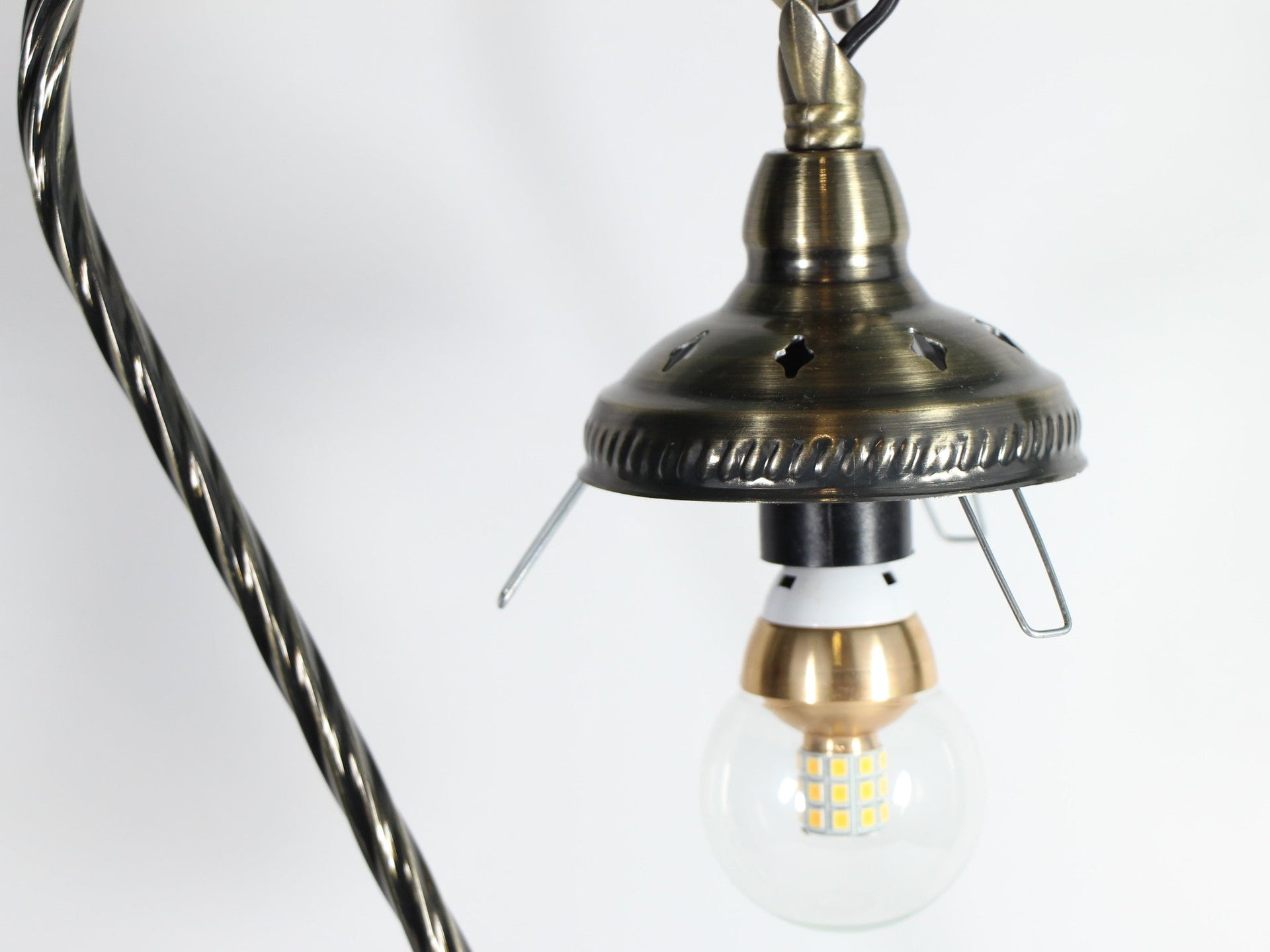 Hanging Swan Turkish Mosaic Table Lamp - ASL3