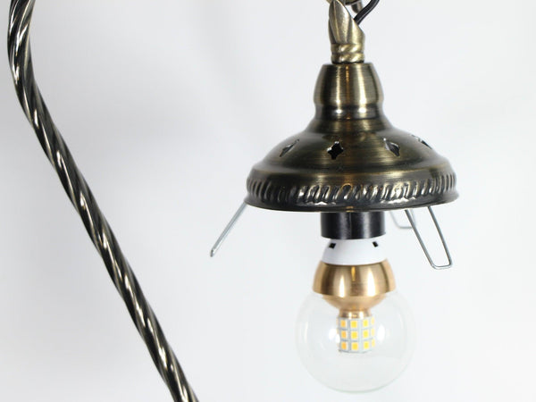 Hanging Swan Turkish Mosaic Table Lamp - ASL2