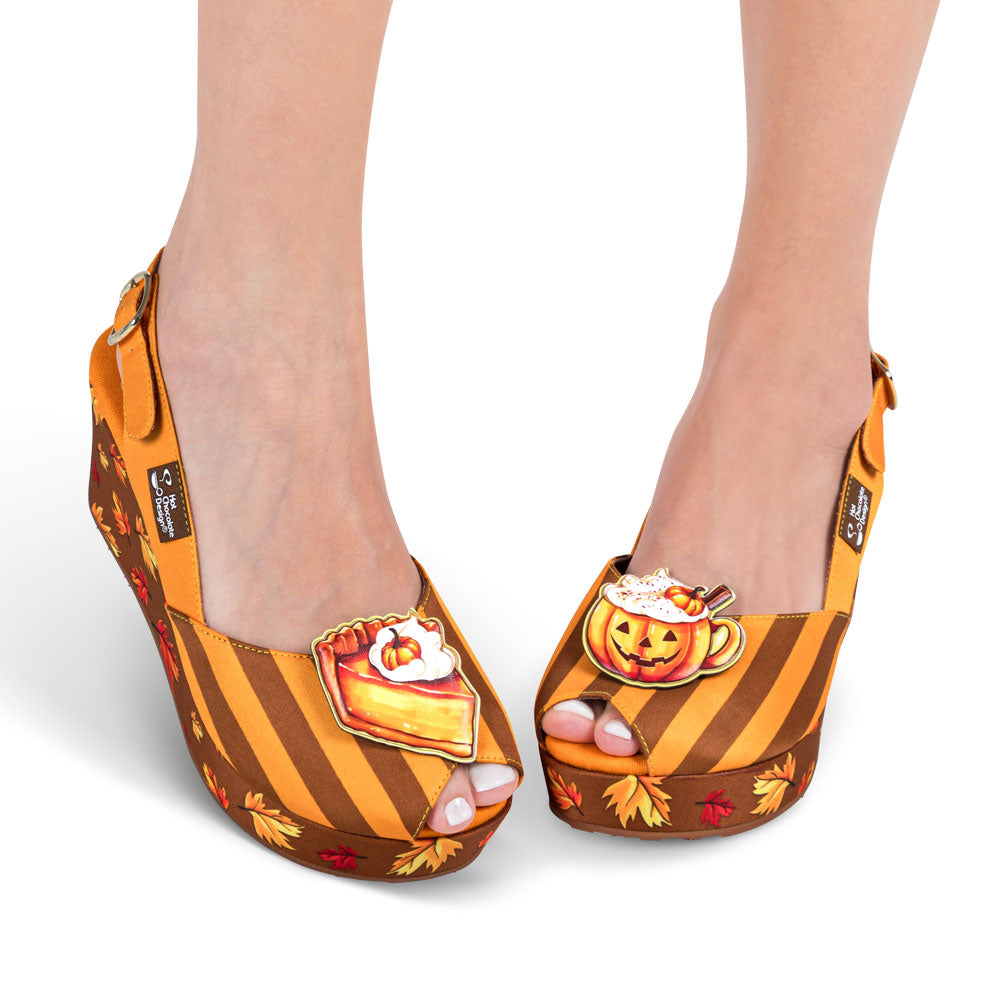 Chocolaticas® Autumn Delight Women's Wedge Sandal