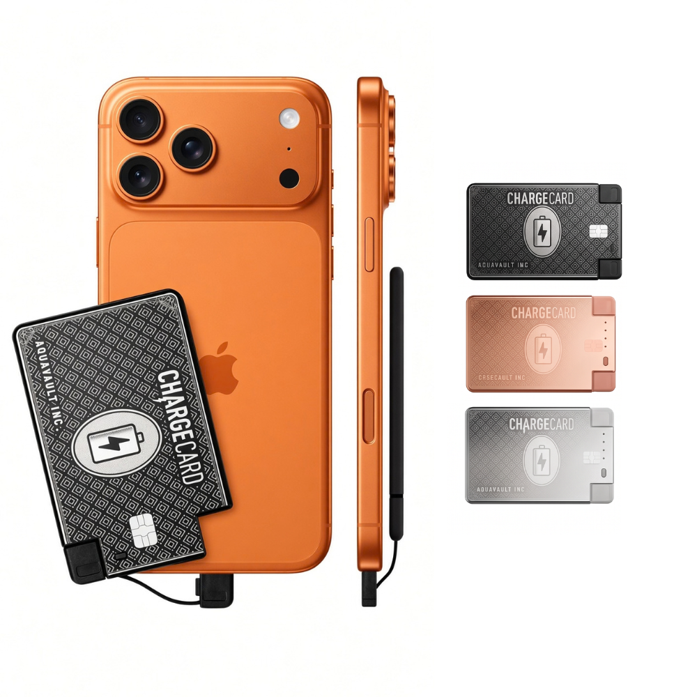 ChargeCard: Ultra-Thin Portable Emergency Charger