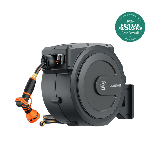 Retractable Garden Hose Reel 65ft-155ft