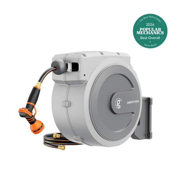 Retractable Garden Hose Reel 65ft-155ft