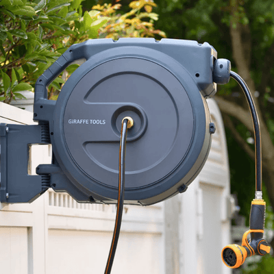 Retractable Garden Hose Reel 65ft-155ft