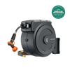 Retractable Garden Hose Reel 65ft-155ft - Grey / Ordinary Bracket / 90ft (5/8in)