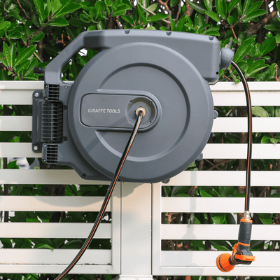 Retractable Garden Hose Reel-1/2in-155ft