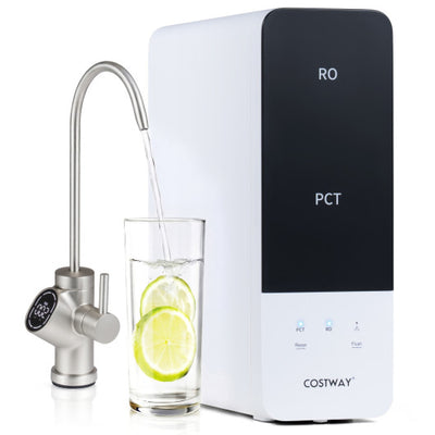 AW-RB05 Alkaline PH+ Reverse Osmosis Water Filter 800 GPD Tankless Under-Sink RO System-Black