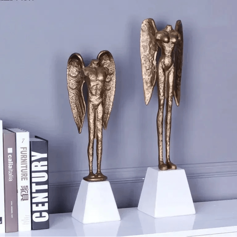 Abstract Angel Decorative Sculpture
