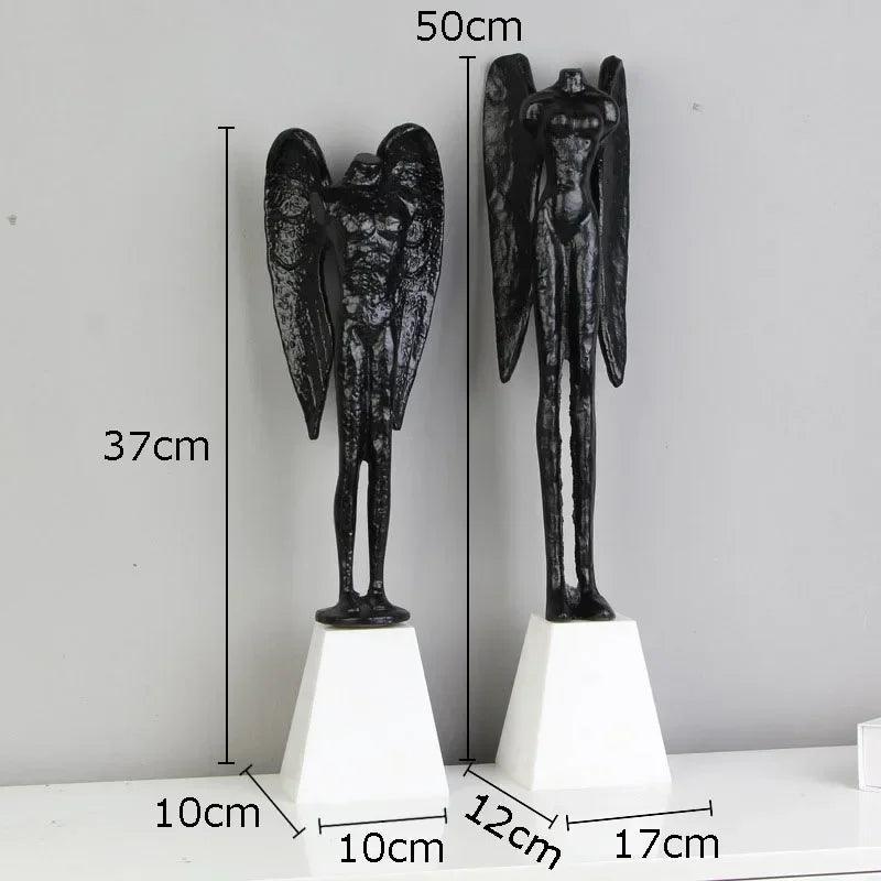 Abstract Angel Decorative Sculpture