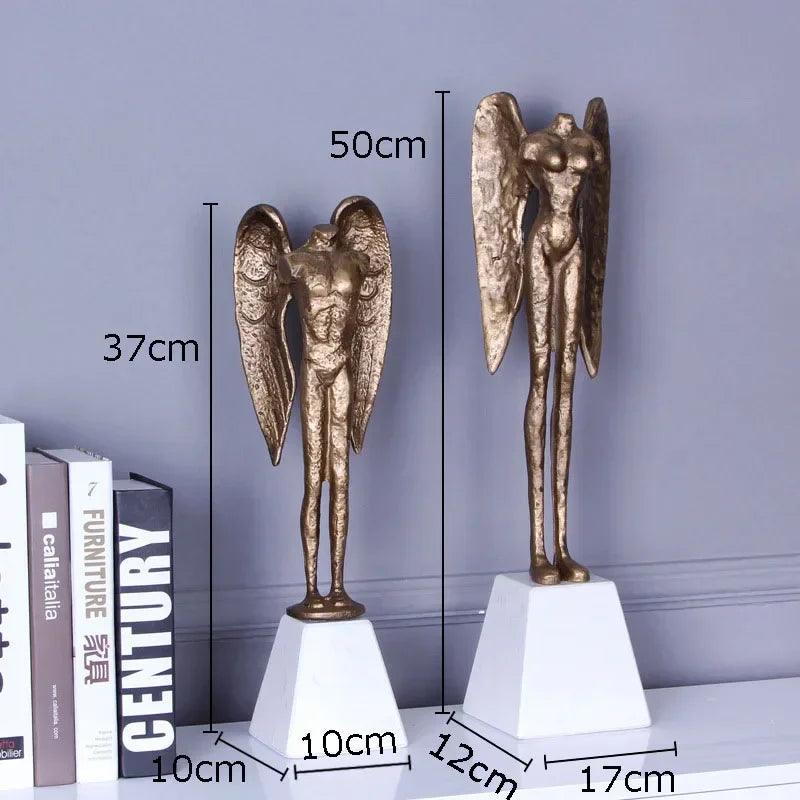 Abstract Angel Decorative Sculpture