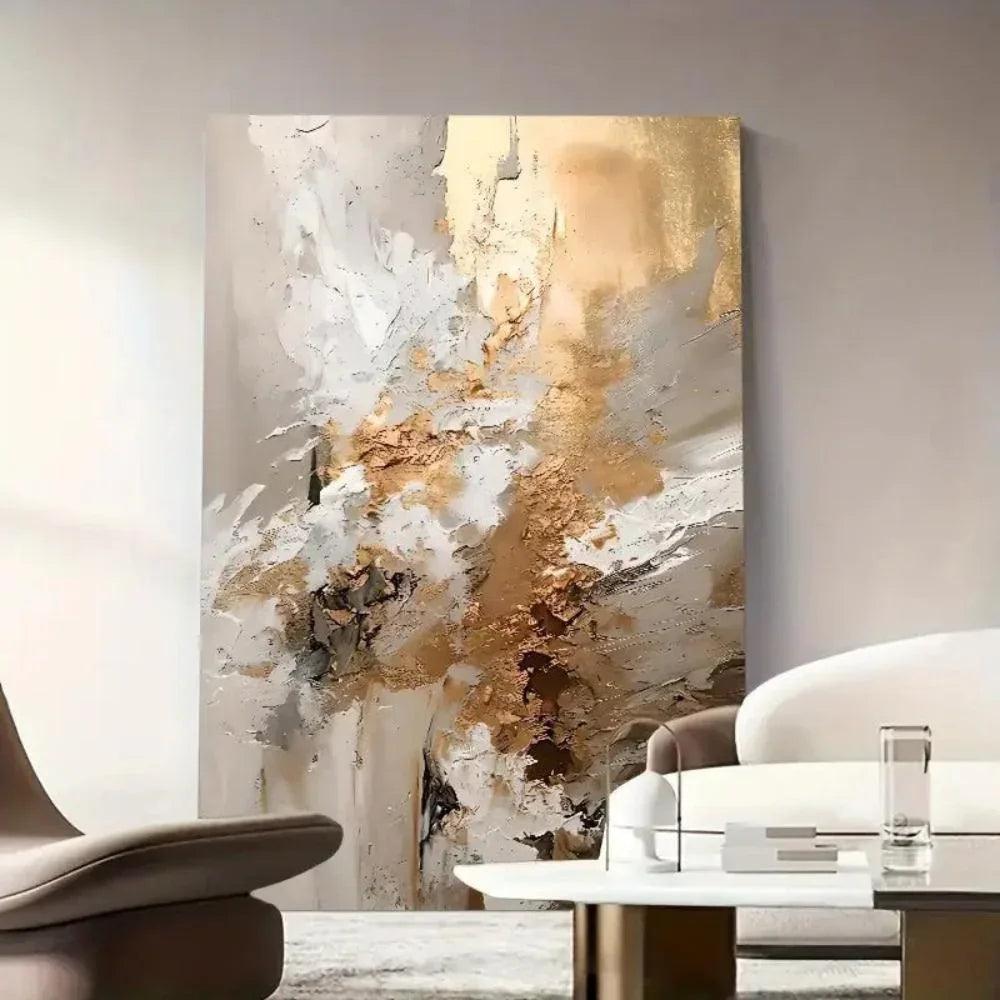Abstract Art - Luxury Canvas Multicolor Large