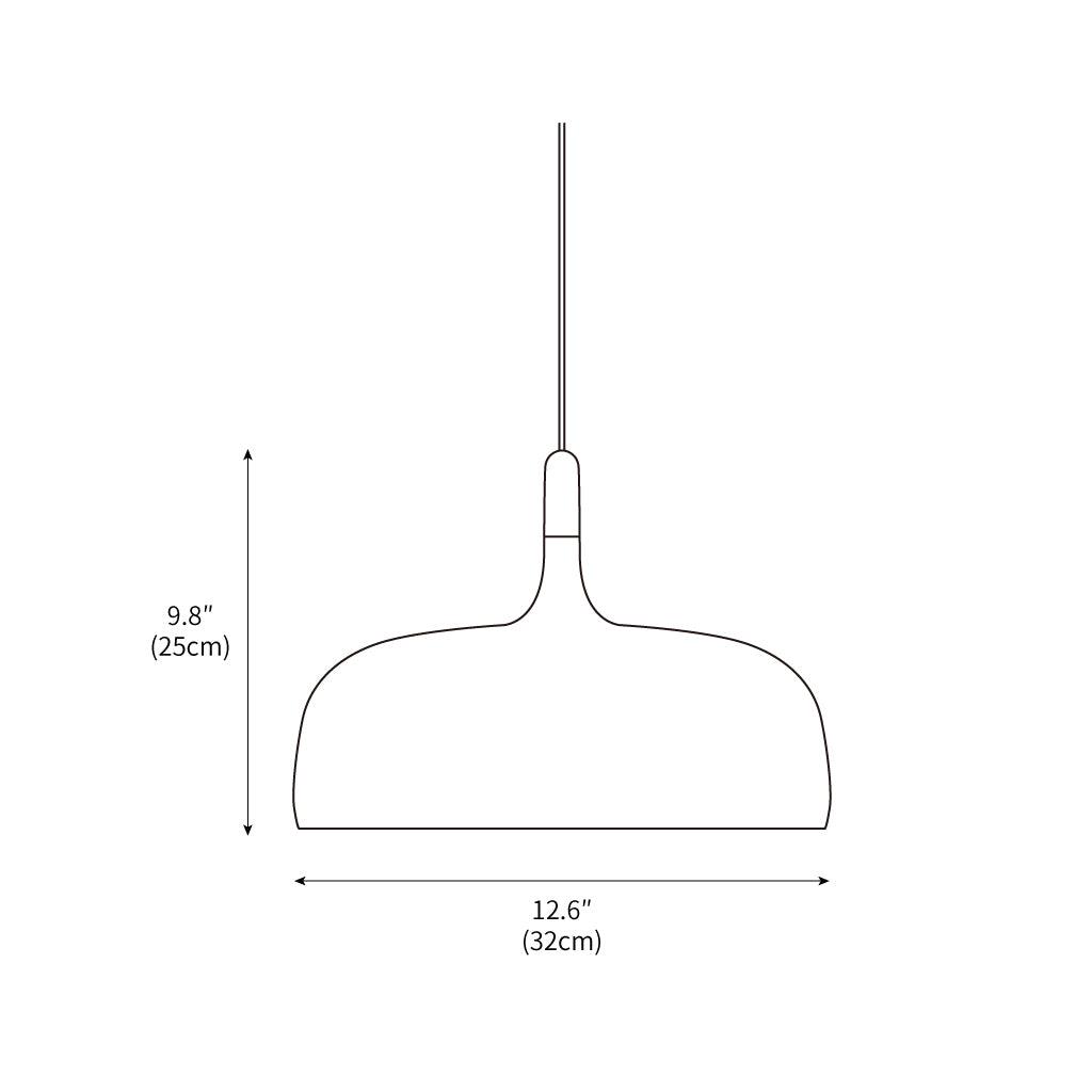 Acorn Pendant Light 12.6