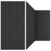 Acoustical 100% Polyester Wall Panel, 48x24x0.7 Sound Proof Wall Panels