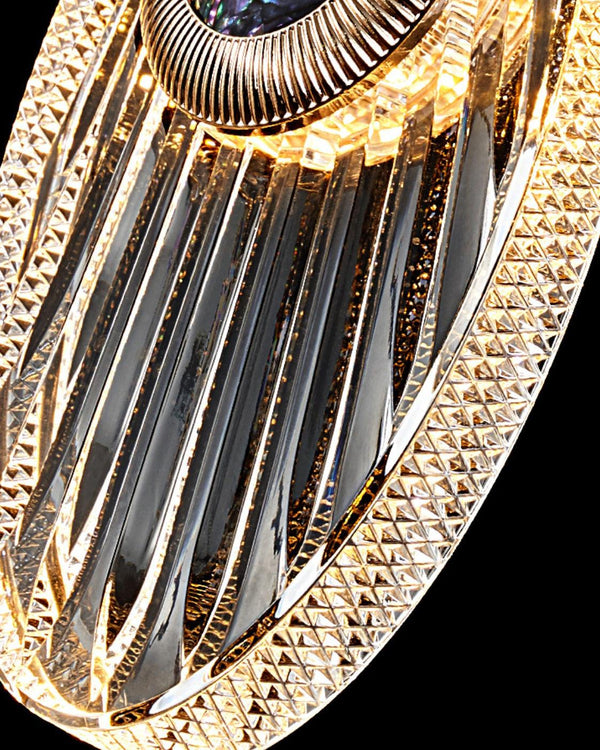 Acrylic Necklace Pendant Light 7.1