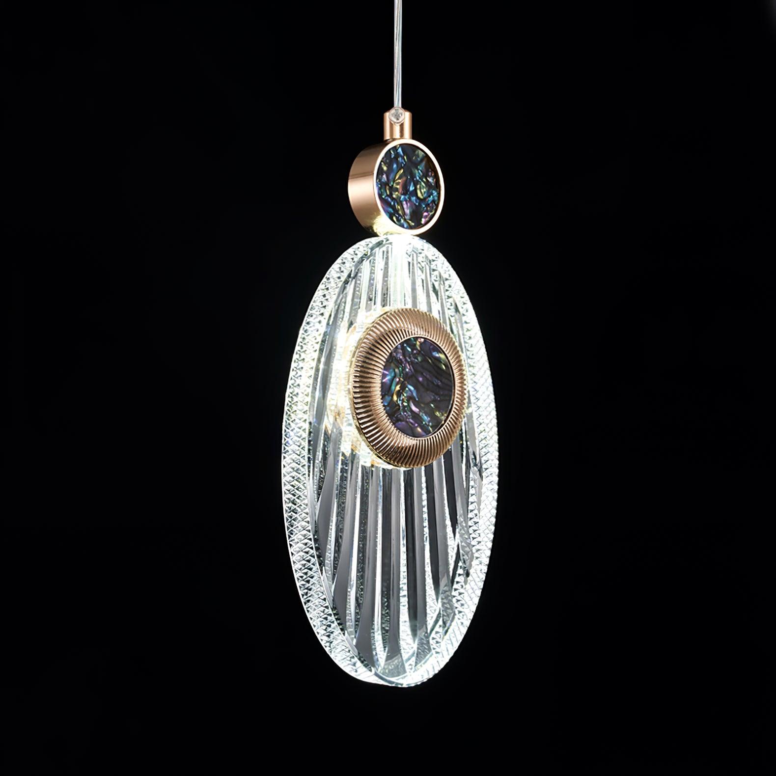 Acrylic Necklace Pendant Light 7.1