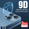 9D Camera Lens Tempered Glass For iPhone 14 13 12 11 Pro Max Mini Screen Protector XR X XS Max 7 8 Plus SE 2020 Protective Glass Anti-Scratch Tempered Glass Camera Protector - For iphone 13