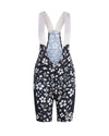 Adventure Bib Shorts - Black Floral Maze