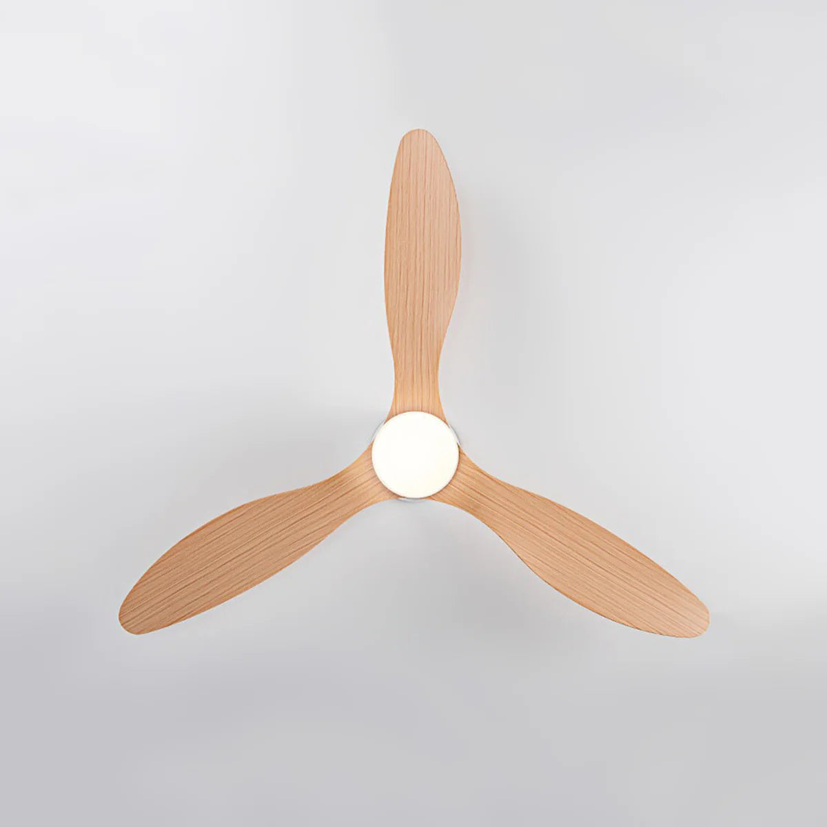Aerodynamics Wooden Ceiling Fan Light