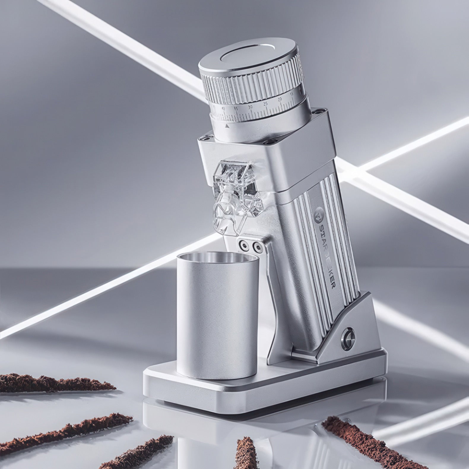 STARSEEKER E55Pro Electric Coffee Grinder — 55mm Titanium Burr