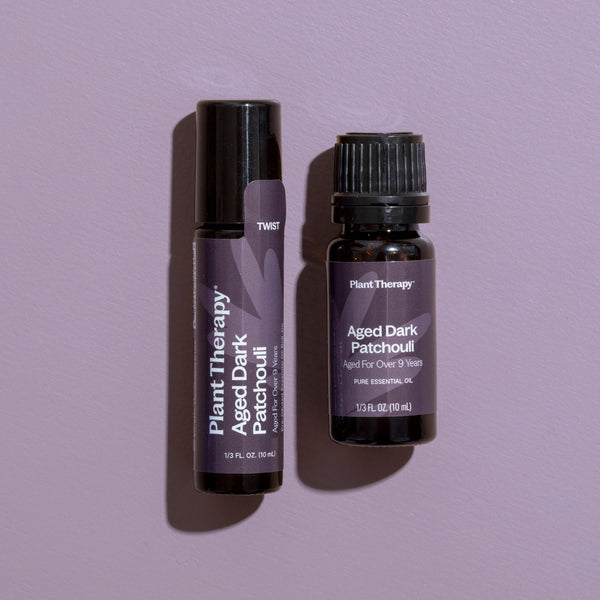 Aged Dark Patchouli Essential Oil Pre-Diluted Roll-On 10 ml