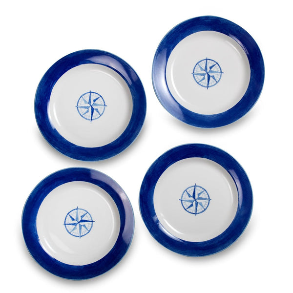 Ahoy 4 Piece Assorted Dinner Plate Set