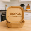 Air Fryer Liners - Non-Stick Parchment Paper Square - 16cm