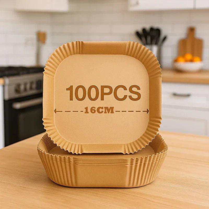 Air Fryer Liners - Non-Stick Parchment Paper Square