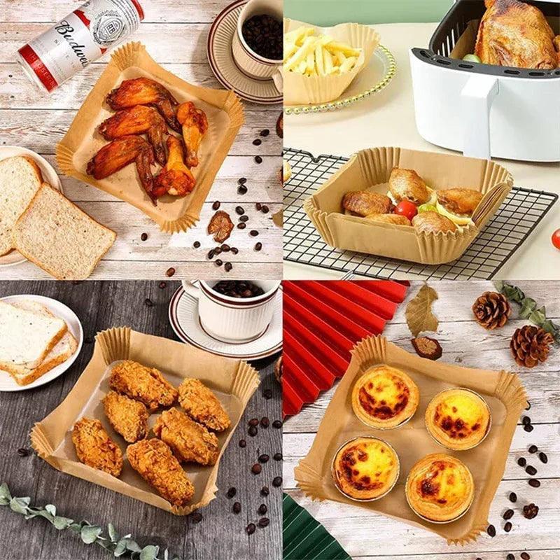 Air Fryer Liners - Non-stick Parchment Square