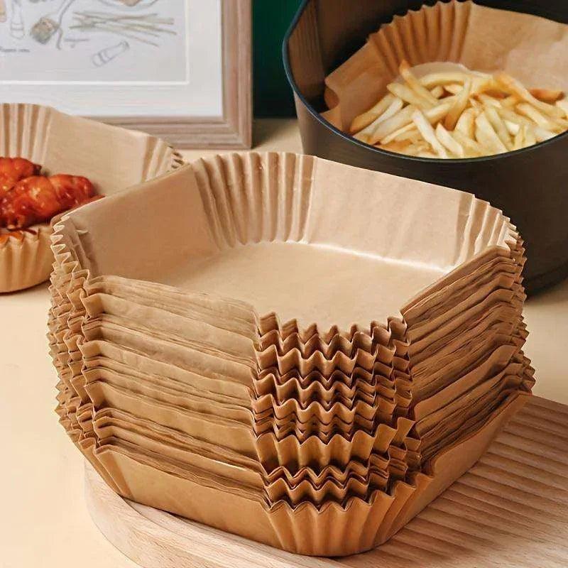 Air Fryer Liners - Non-stick Parchment Square