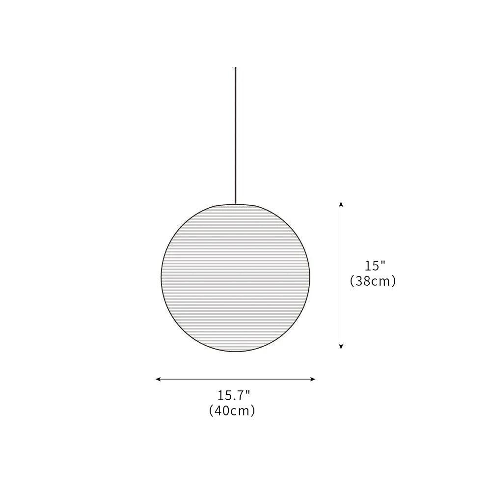 Akari A Pendant Light 15.7