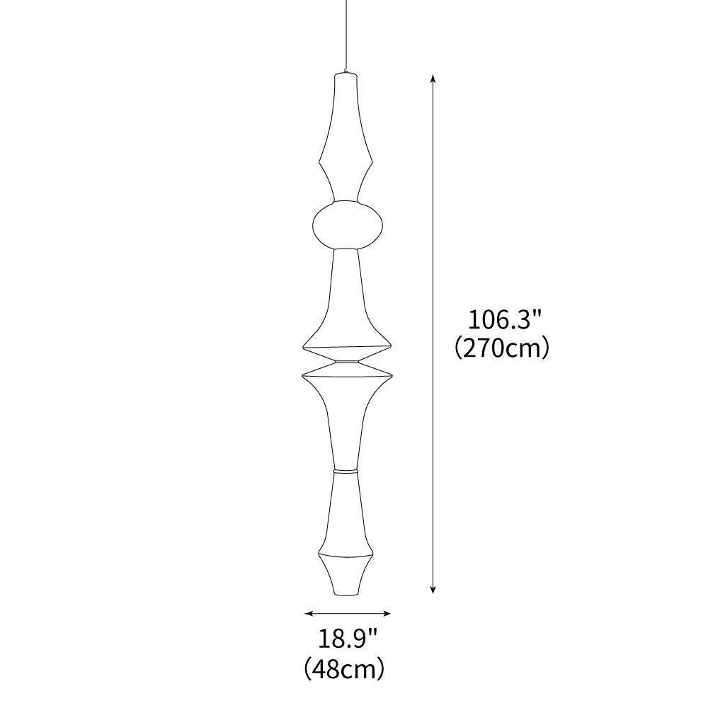 Akari E Pendant Light 12.2