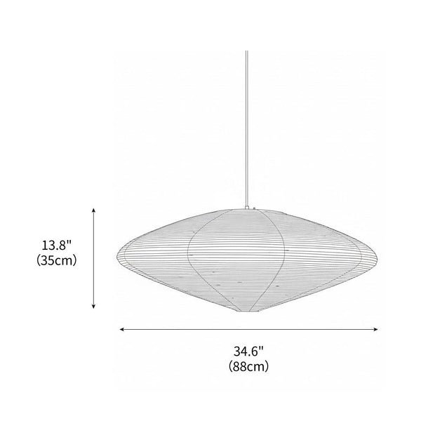 Akari Oval Pendant Light
