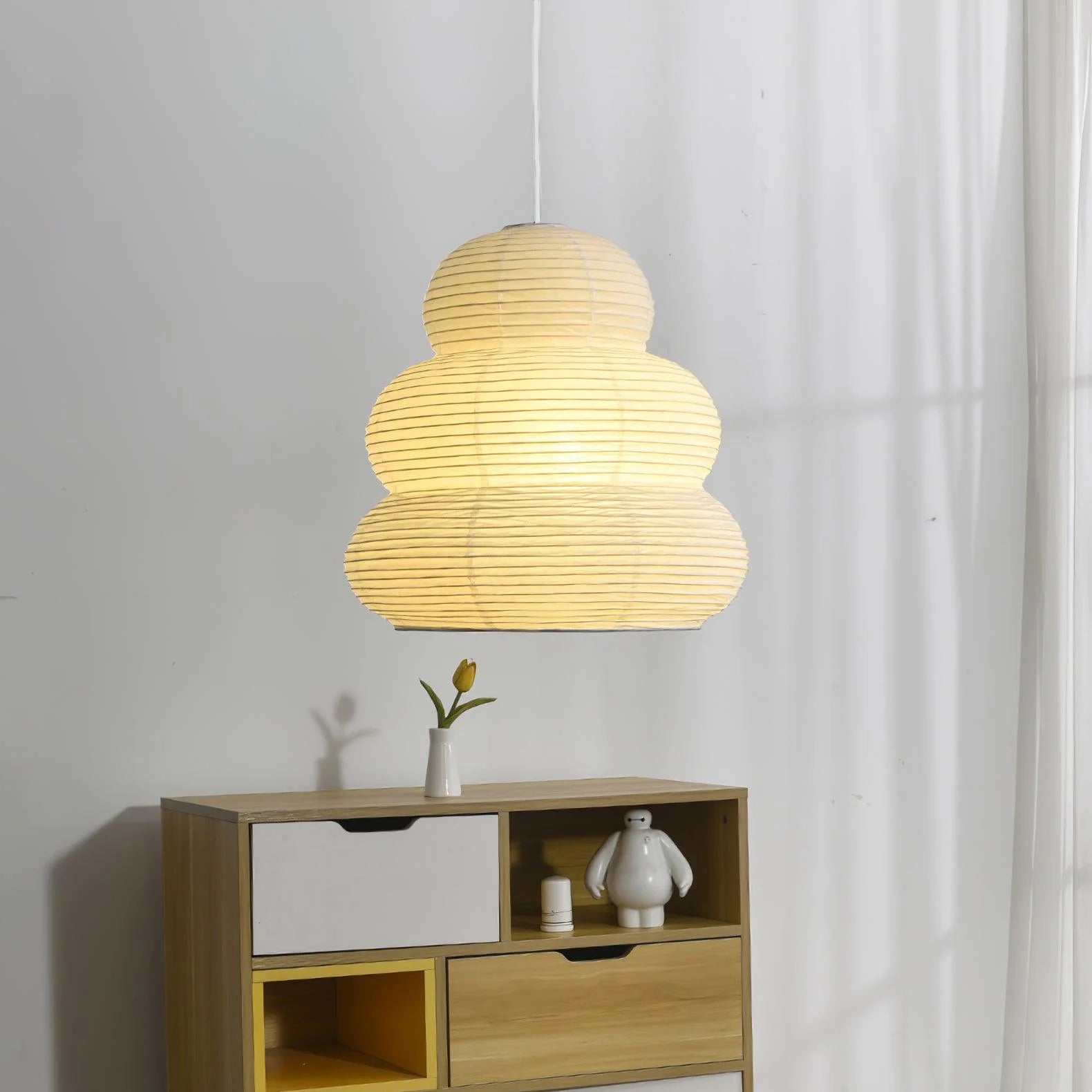 Akari Rice Paper 24N Pendant Light