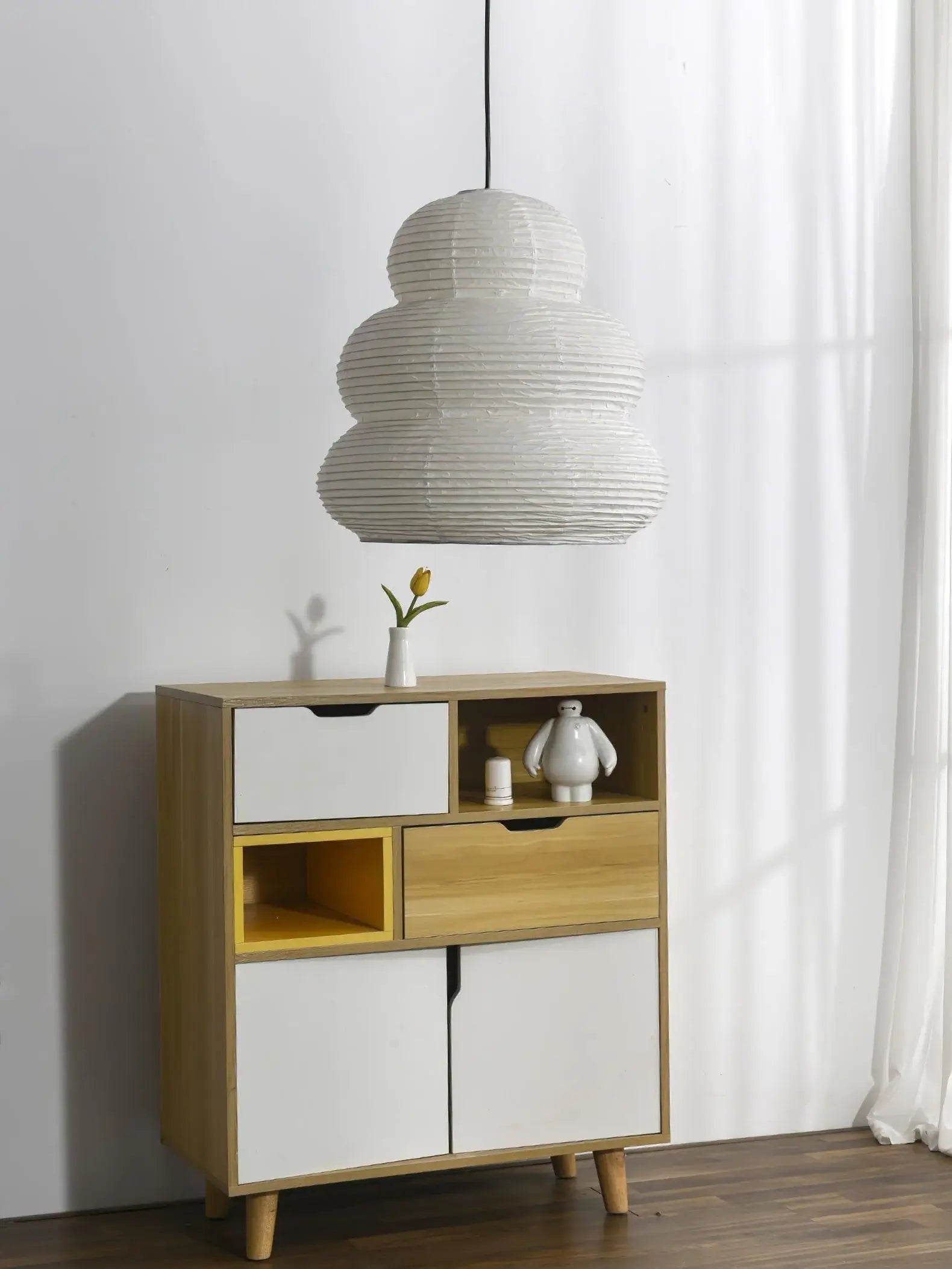 Akari Rice Paper 24N Pendant Light