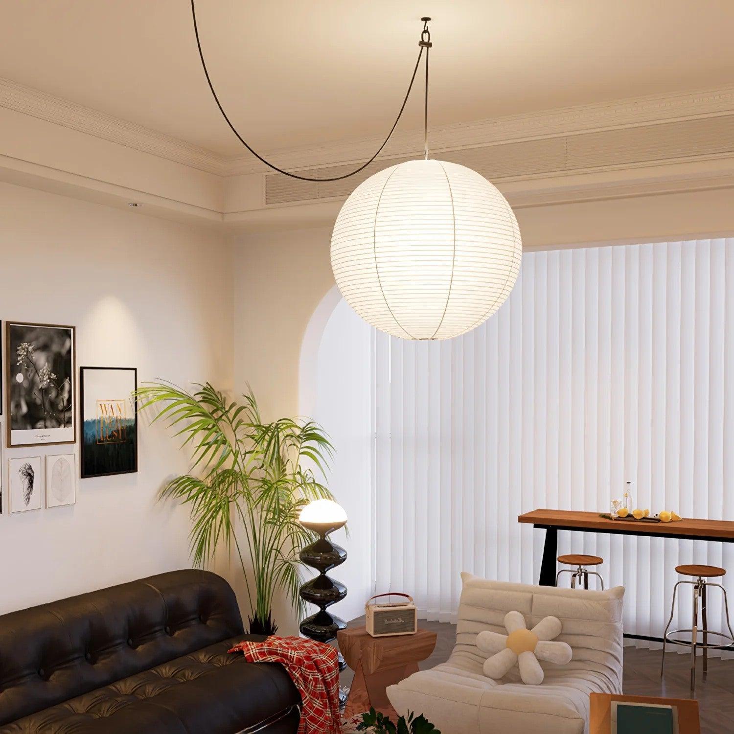 Akari A Pendant Swag Light 15.7
