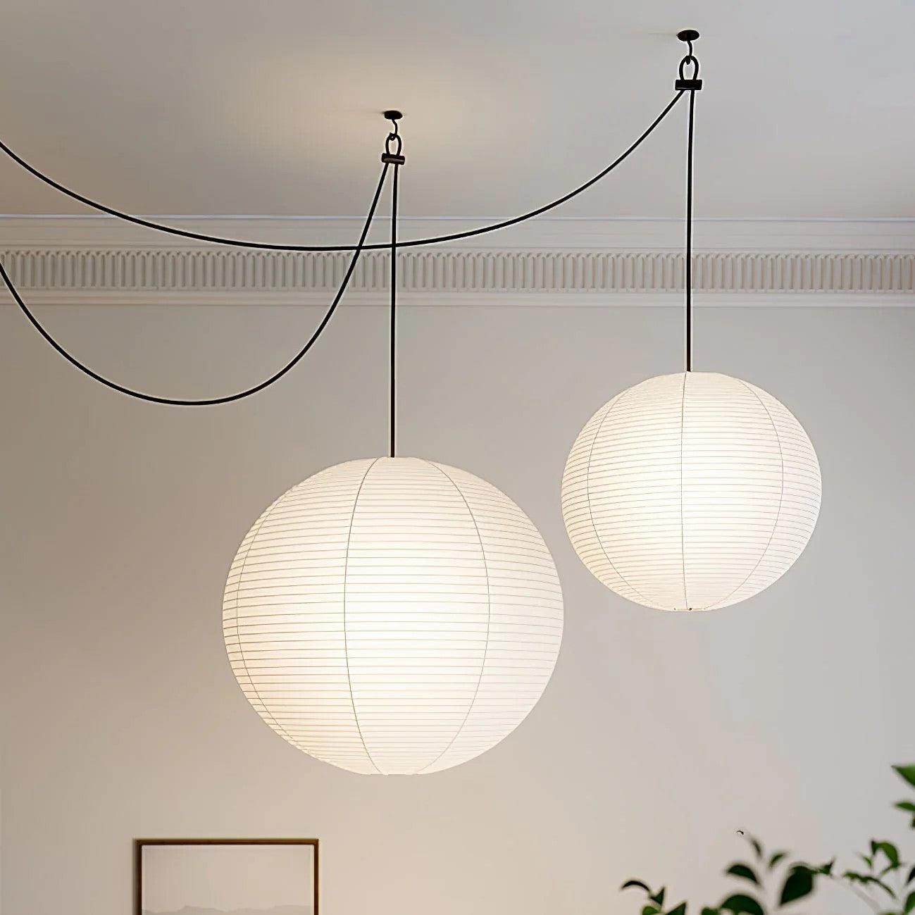 Akari A Pendant Swag Light 15.7