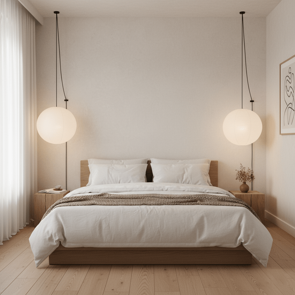 Akari A Pendant Swag Light 15.7