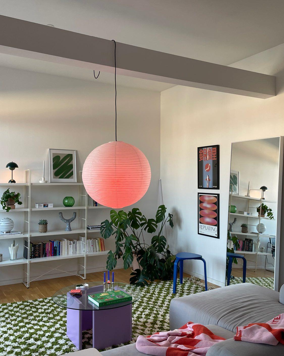 Akari A Pendant Swag Light 15.7