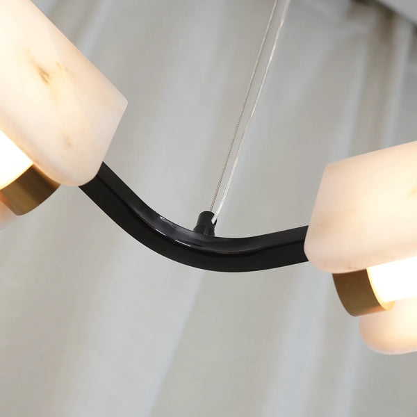 Alabaster Modern Chandelier