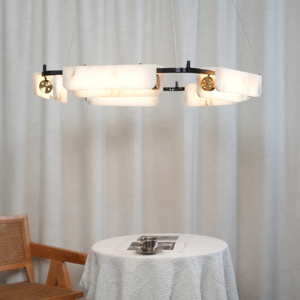 Alabaster Modern Chandelier