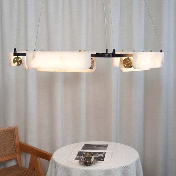 Alabaster Modern Chandelier
