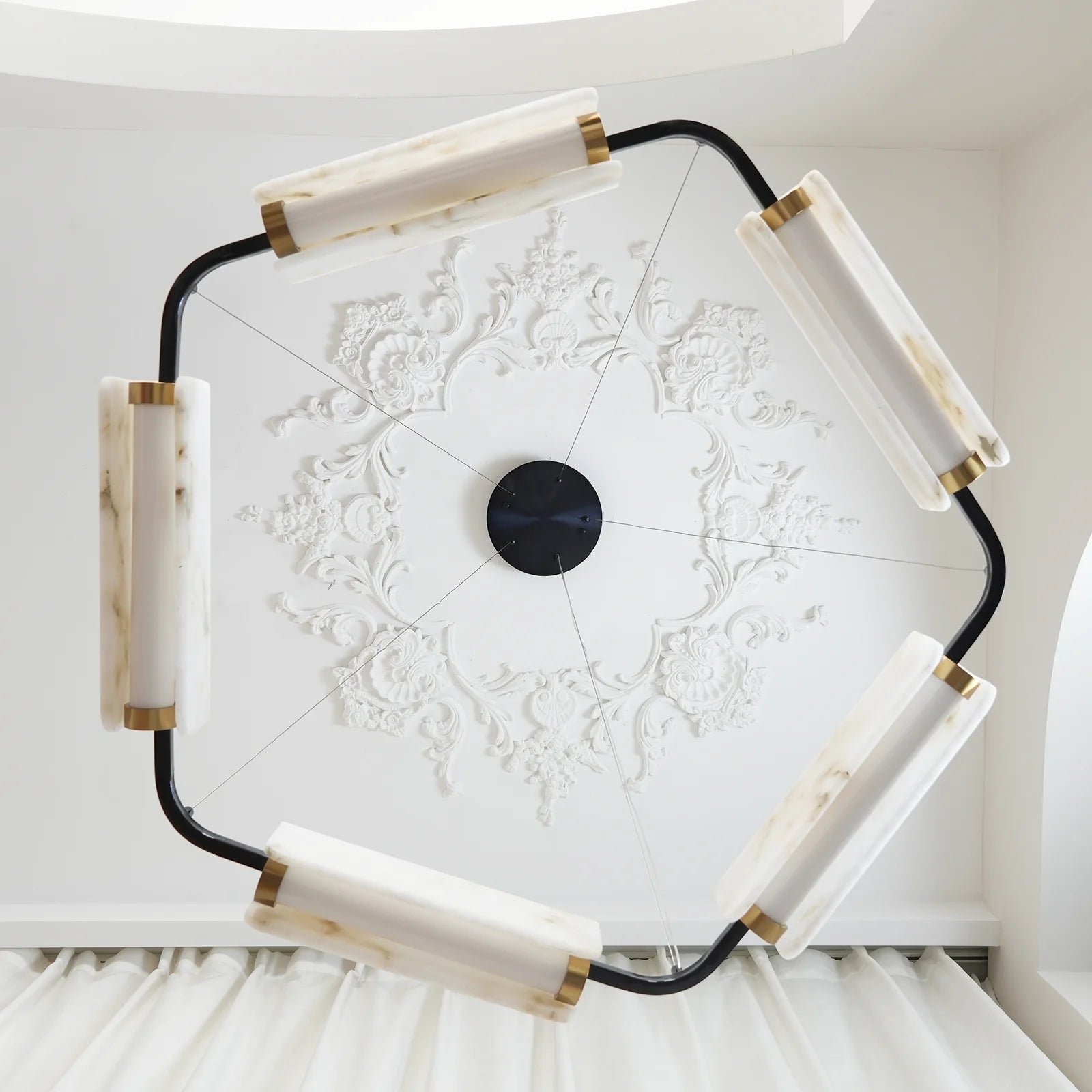 Alabaster Modern Chandelier