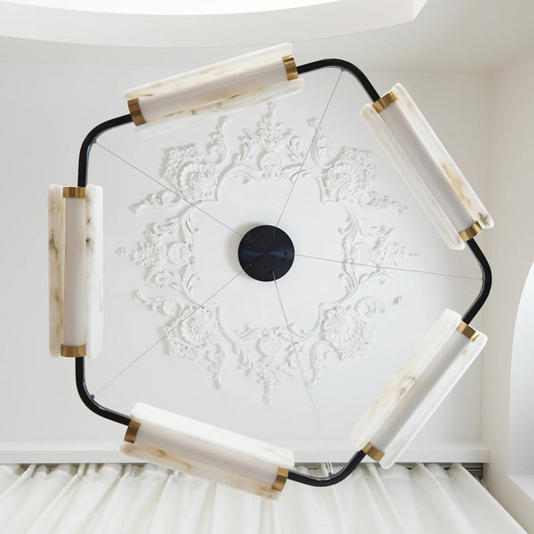 Alabaster Modern Chandelier