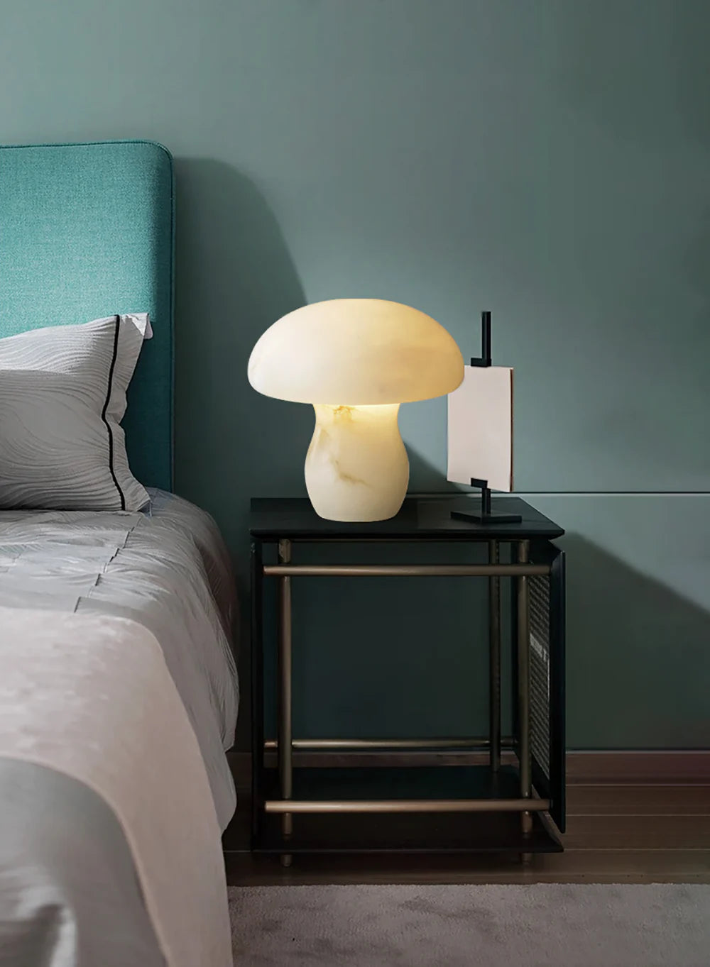Marble Mushroom Table Lamp