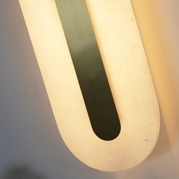 Alabaster Rounded Wall Light