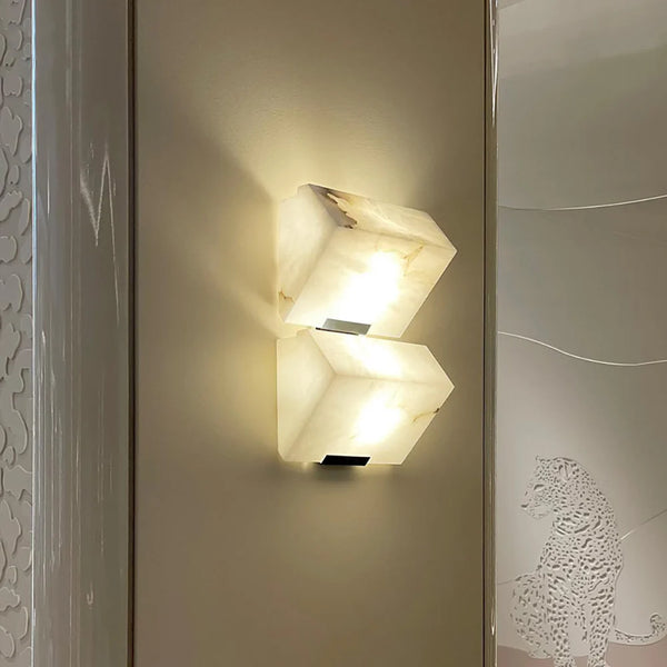 Modern Alabaster Staircase Wall Lamp